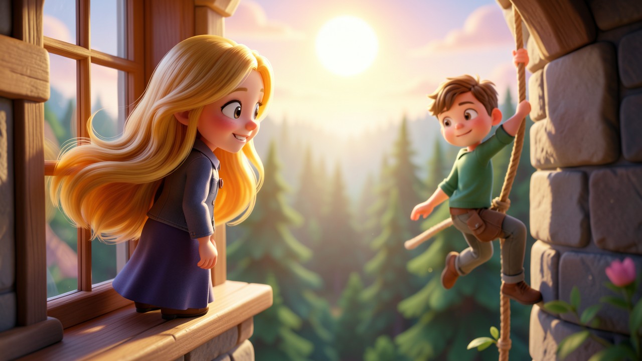 El cuento de Rapunzel: La princesa del pelo de oro