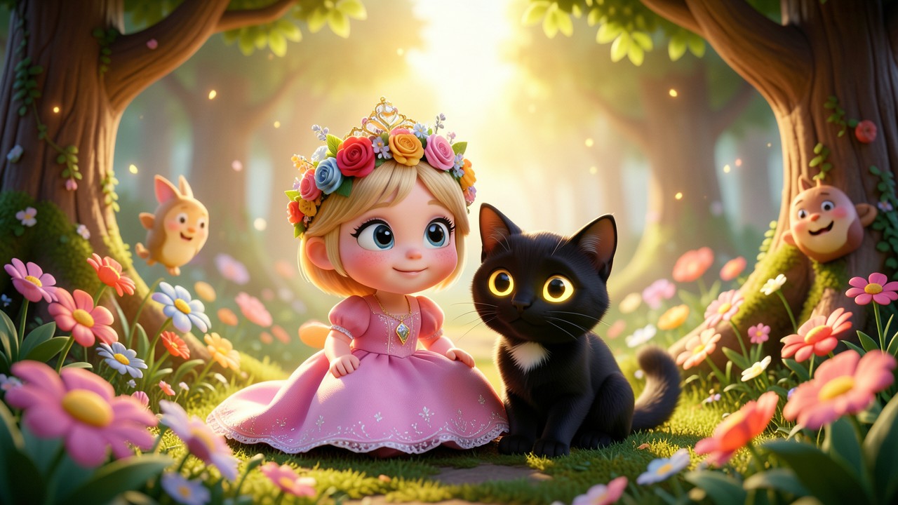 Histórias de Princesas: A Princesa e o Gato que Sabia Falar