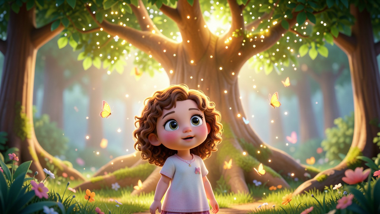 Cuentos para niñas de 4 años: El secreto del árbol de los sueños