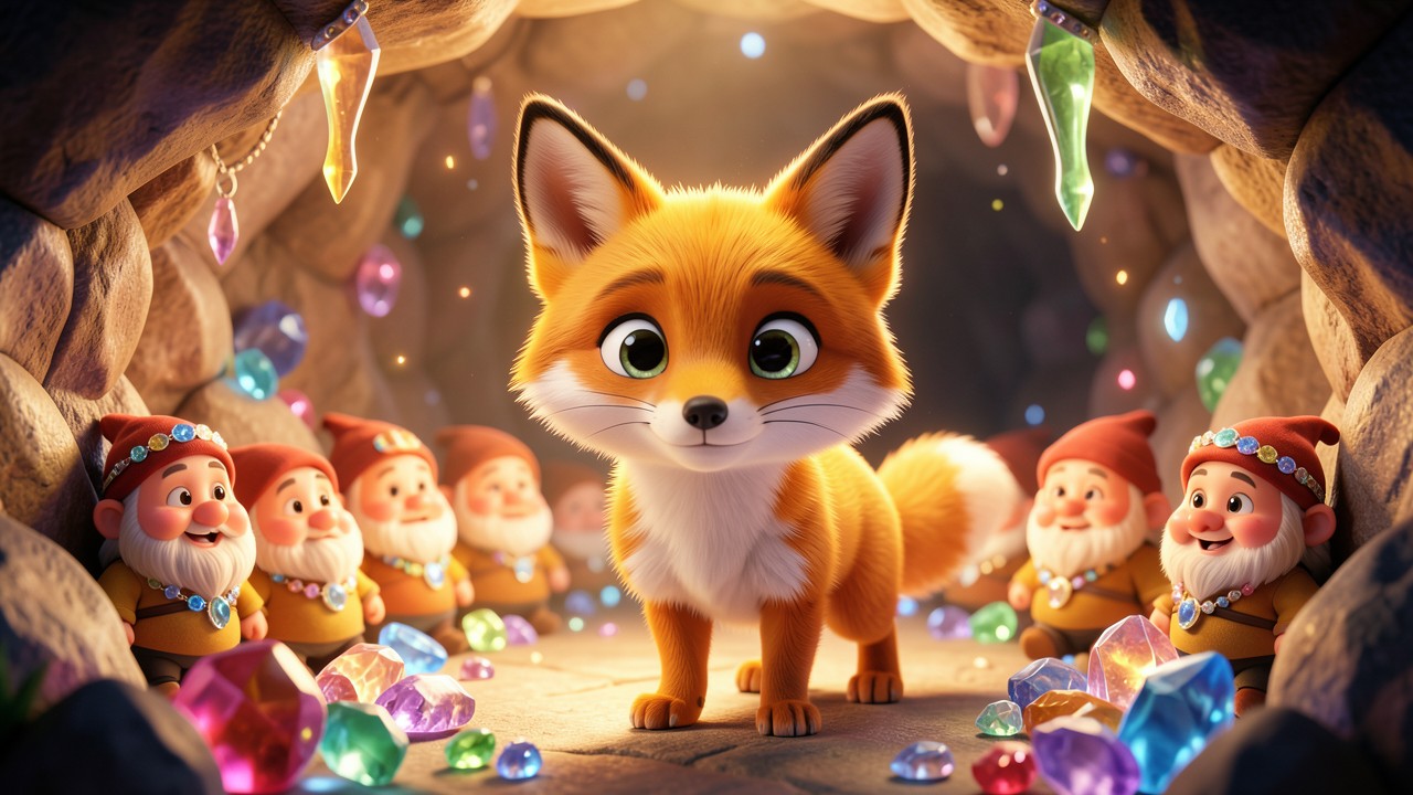 Geschichten mit Tieren: Das Lachen der Fuchs und das Leuchten der Zwerge