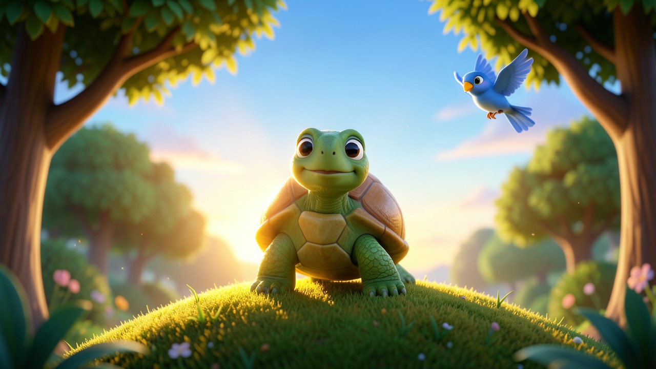 Racconti brevi per bambini pdf: La Tortuga e il Sole