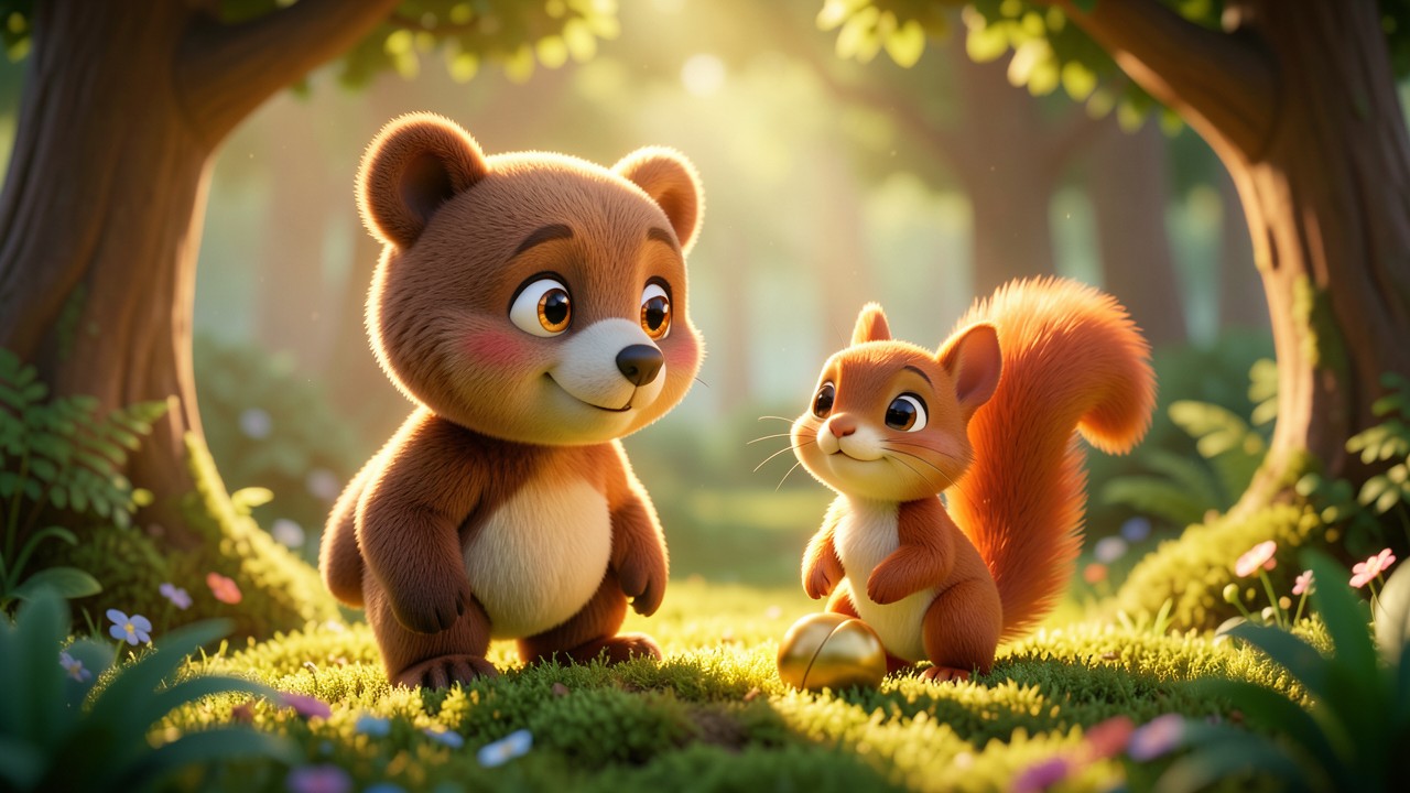 The Bear Story and the Lost Nut