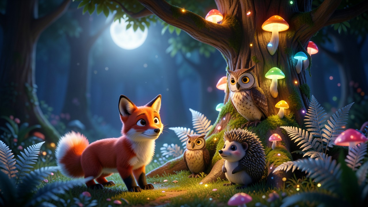 Stories on Animals: The Secret of Moonbeam Hollow