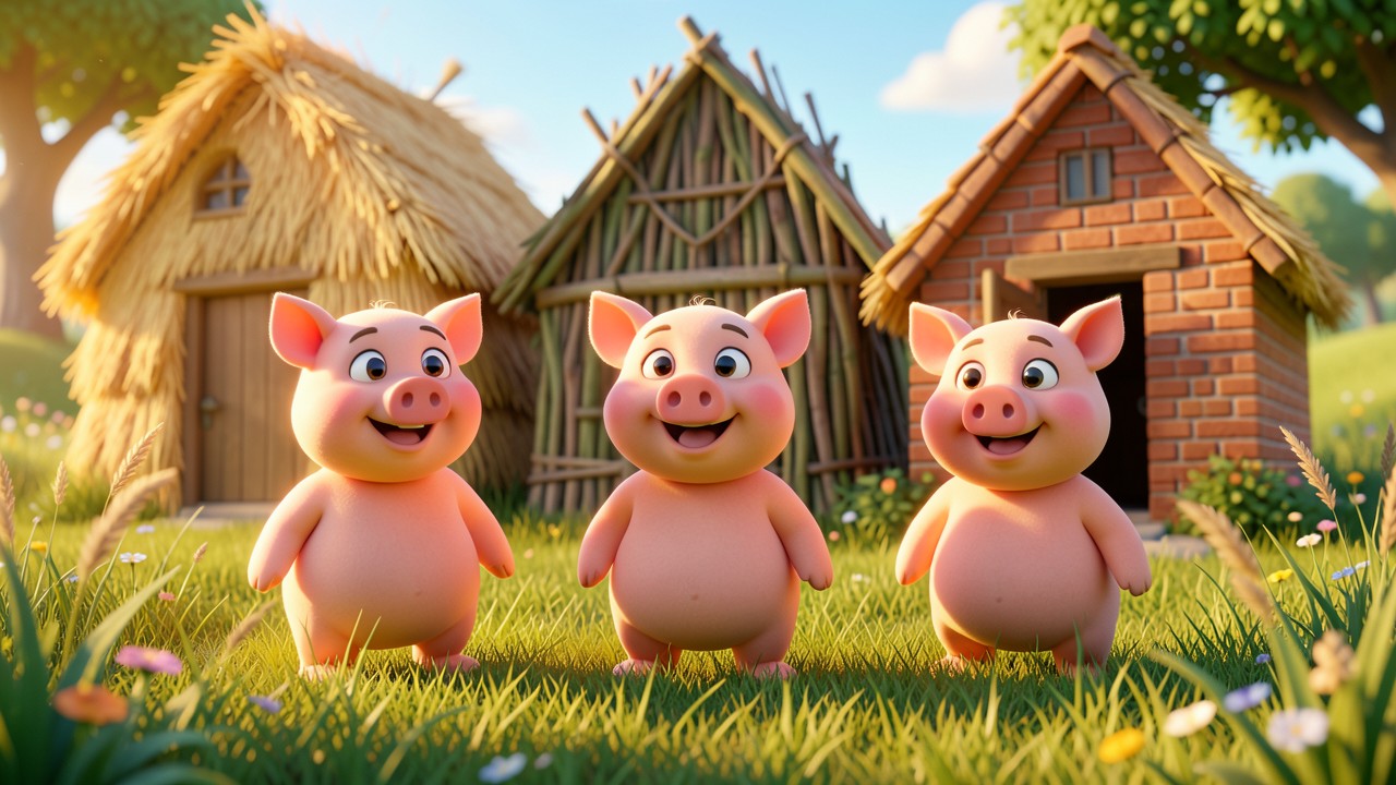 Short Story of the Three Little Pigs