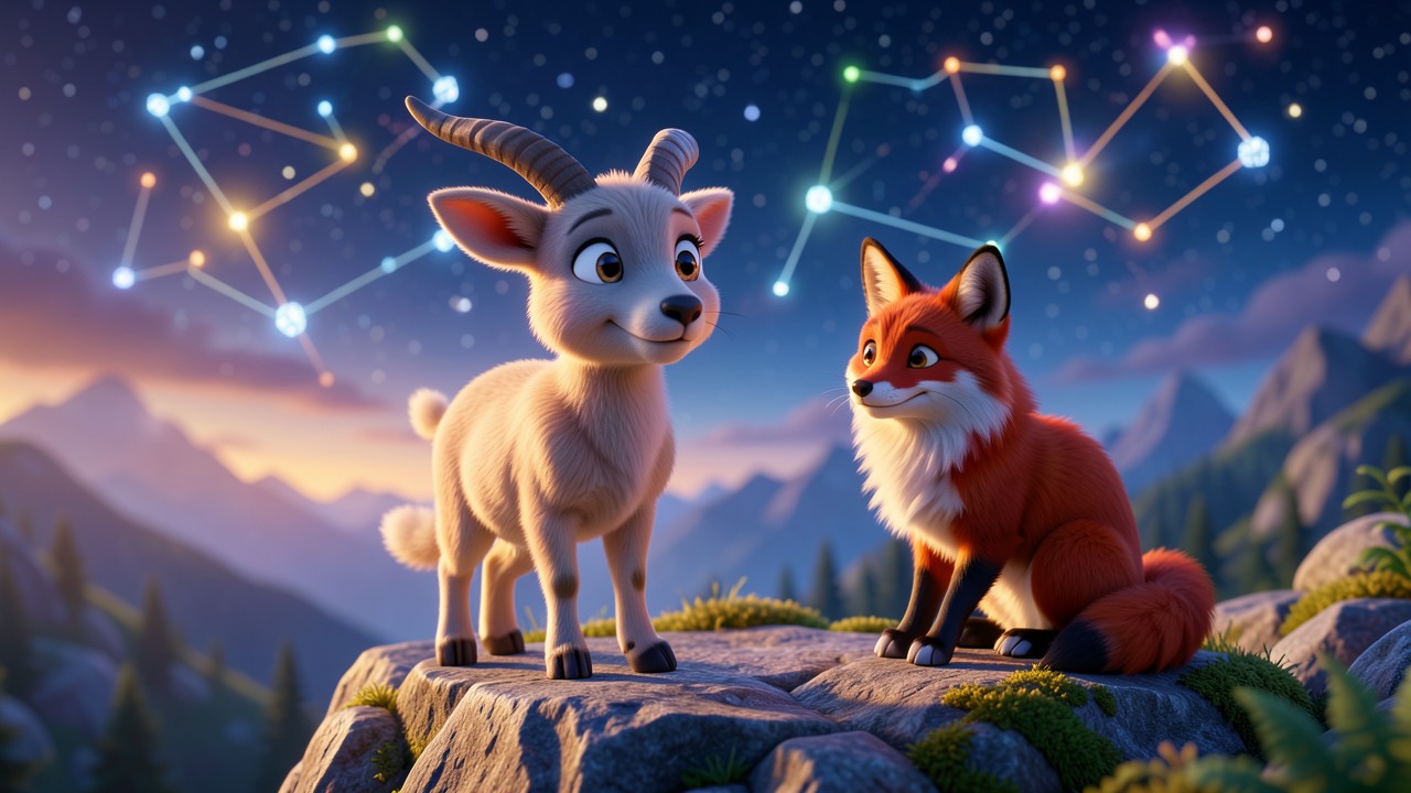Contes classiques : La Chèvre et les Étoiles
