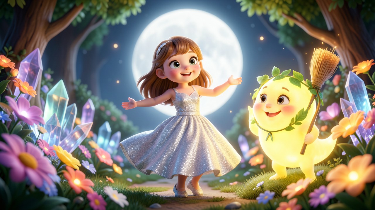 Fiaba di Cenerentola e la Luna Sorridente