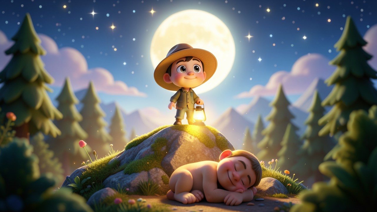 Tom Thumb Fairy Tale: The Little Hero Who Stole the Moon