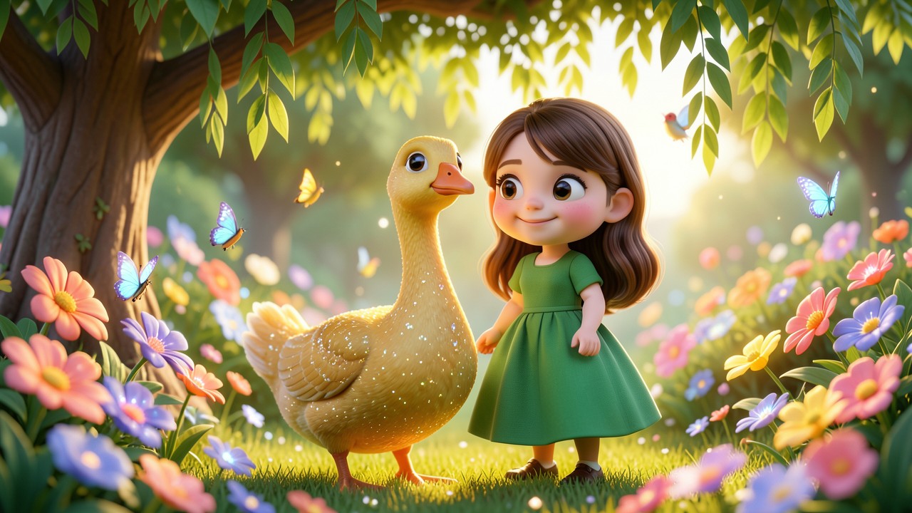 The Golden Goose Fairy Tale