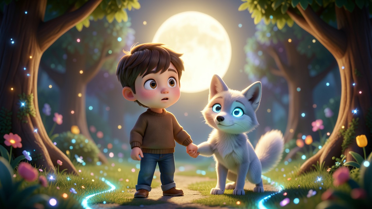 Cuentos en náhuatl cortos: La Luna Perdida