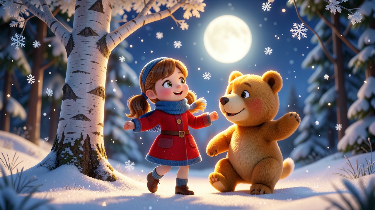 Contos de Fadas Russos: A Estrelinha de Zimnyá e o Urso Dançarino
