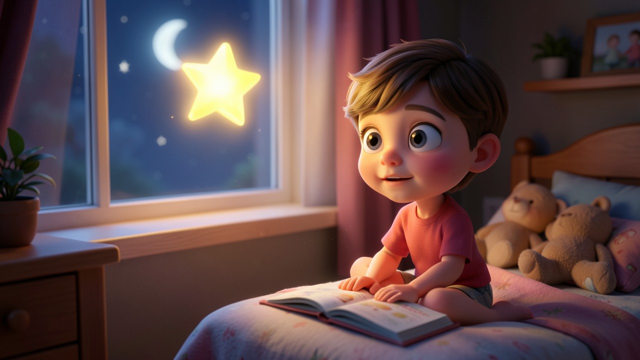Liebes Gute Nacht Geschichten vom fliegenden Stern