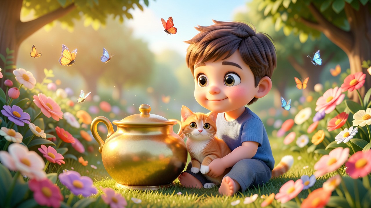 História para educação infantil: O Menino e o Pote de Ouro