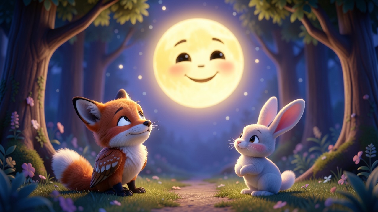 Histoire pour dormir 6 ans : La Lune qui chantait