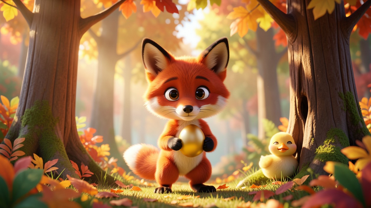 Kurzgeschichten kurz: Der Fuchs und das goldene Ei