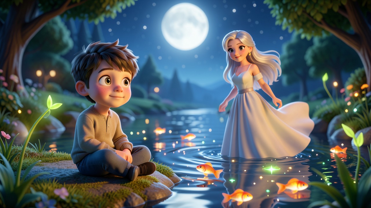 Lenda Iara e o Menino que Sonhava com Estrelas