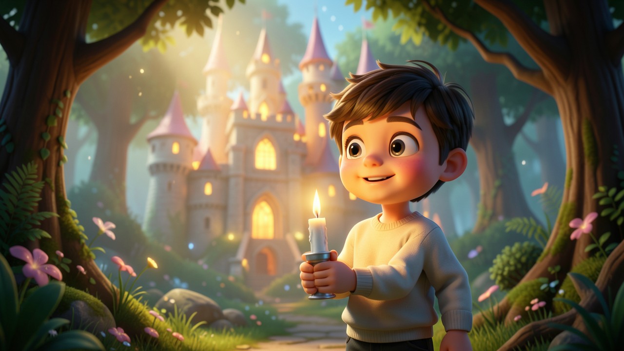 Fiaba dei fratelli grimm: La candela magica
