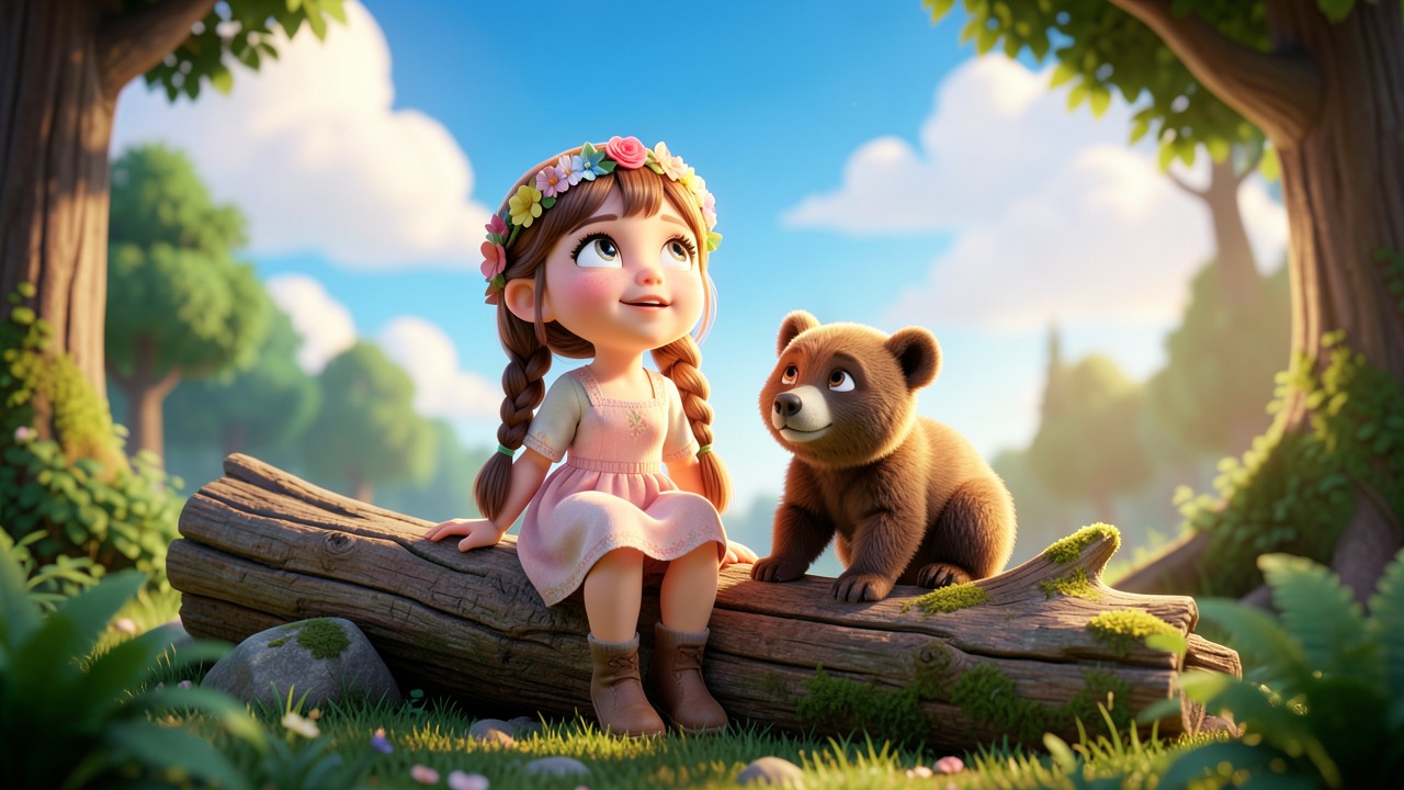 A Bear Story Under the Berry Bushes