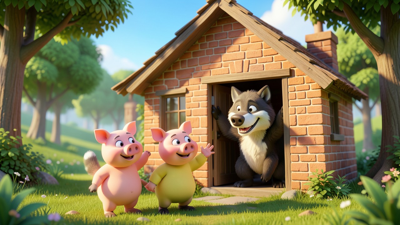 Story Three Little Pigs and the Big Bad Wolf