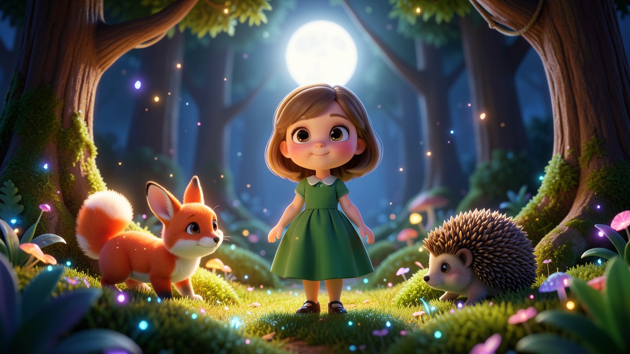 A Fantasy Fairy Tale of the Moonlight Moss