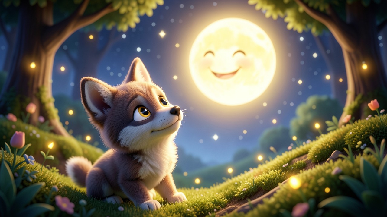 Storie da leggere: La Luna e il Piccolo Lupo
