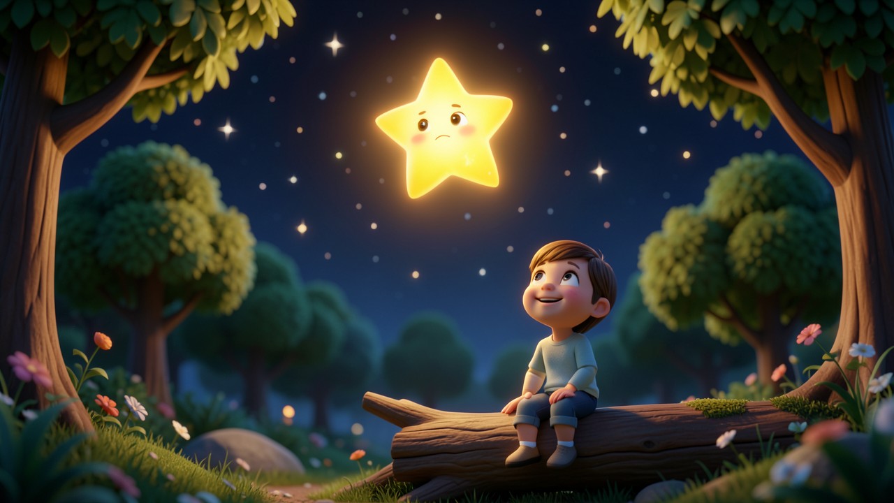Favola per bambini di 5 anni: La stella che non voleva brillare