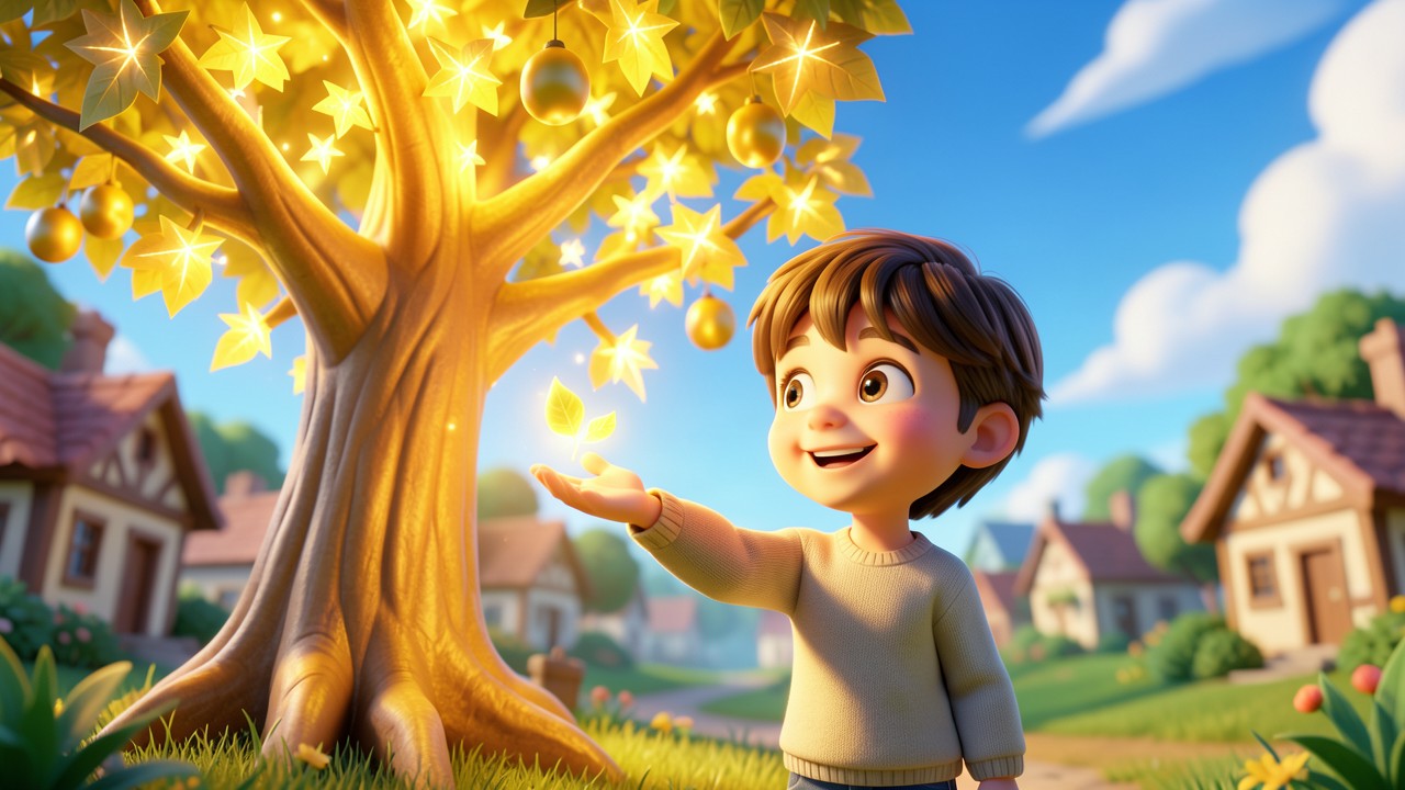 História Bíblica para Crianças: O Menino que Plantou uma Árvore com a Palavra de Deus