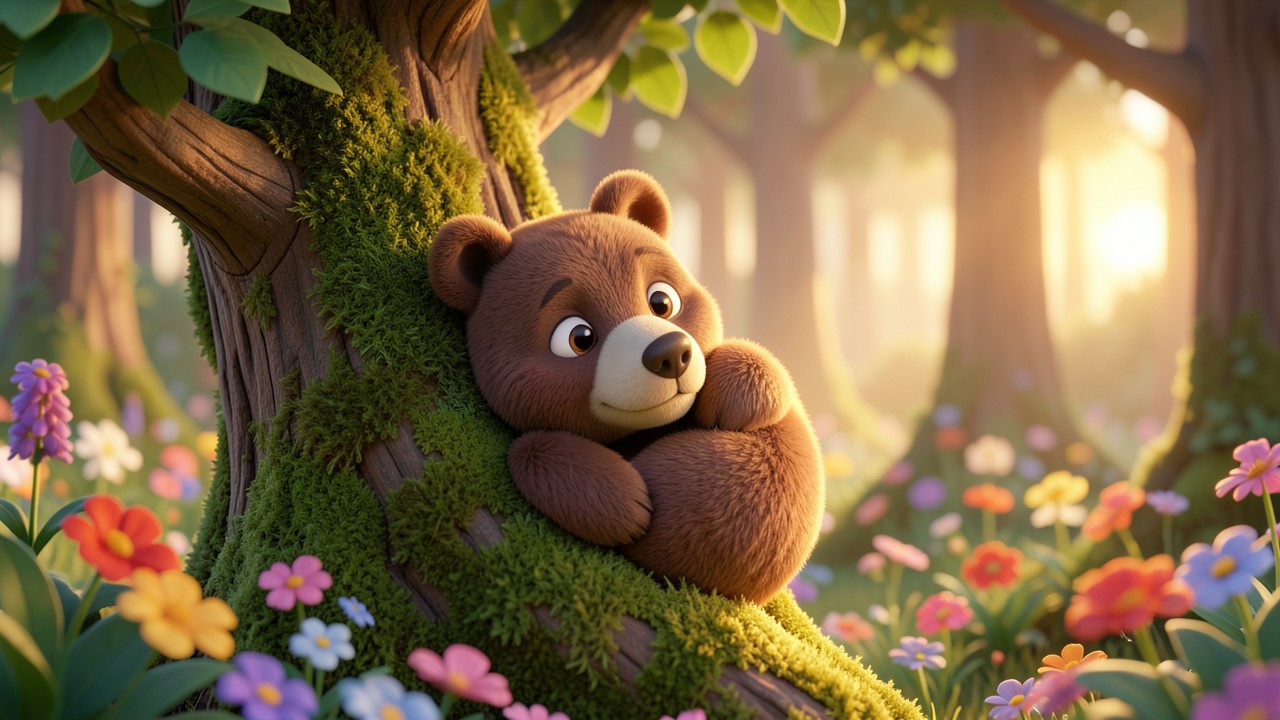 Un cuento de un oso corto: El oso que no quería despertar