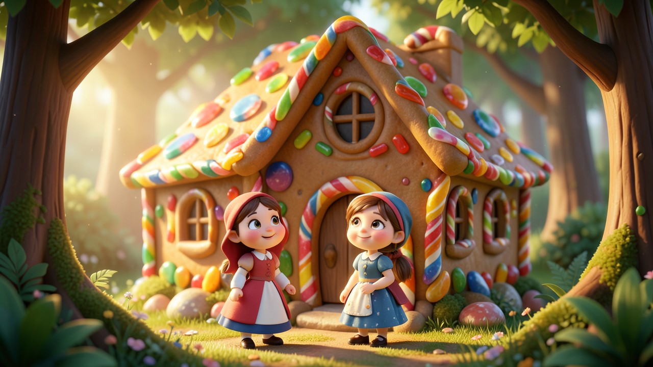 Hansel et Gretel histoire courte pour enfants