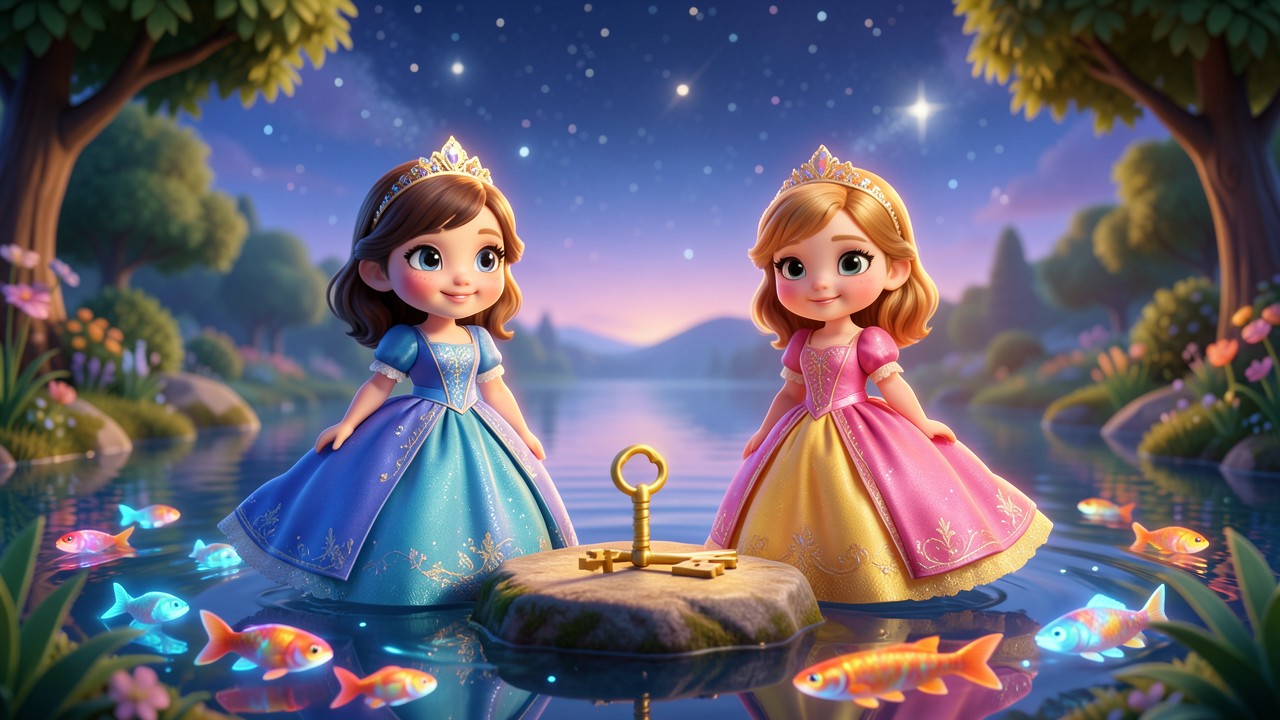 História das Princesas e o Segredo do Lago Encantado