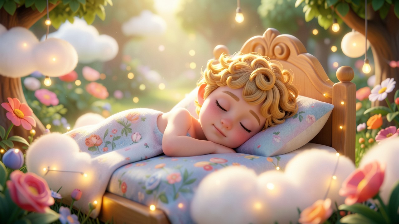 Ricitos de oro cuento corto: La cama mágica