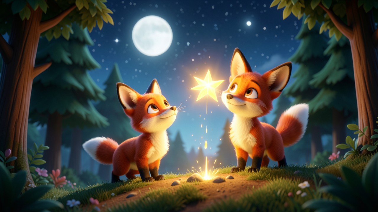 Geschichte vom Stern und dem kleinen Fuchs