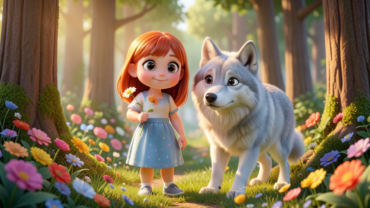 Fabulas na educação infantil: A Menina e o Lobo das Flores