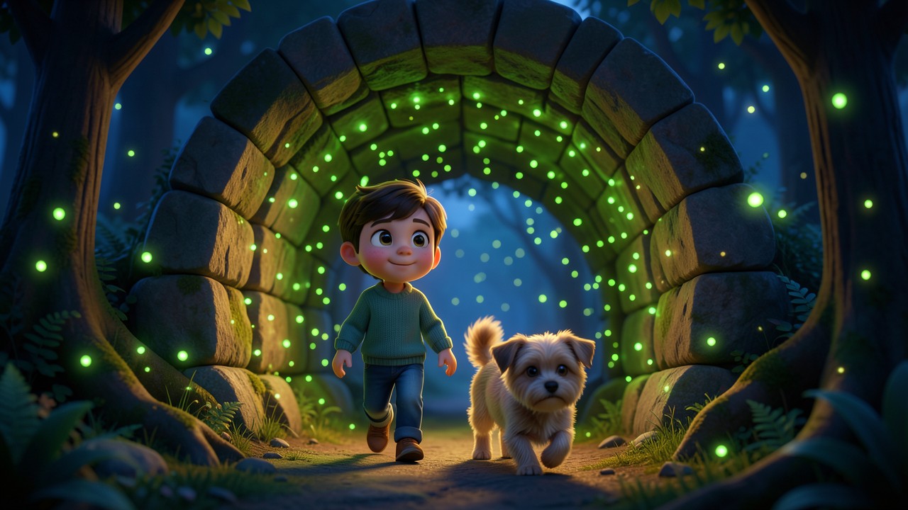 El túnel de las luciérnagas (cuento de terror para niños)