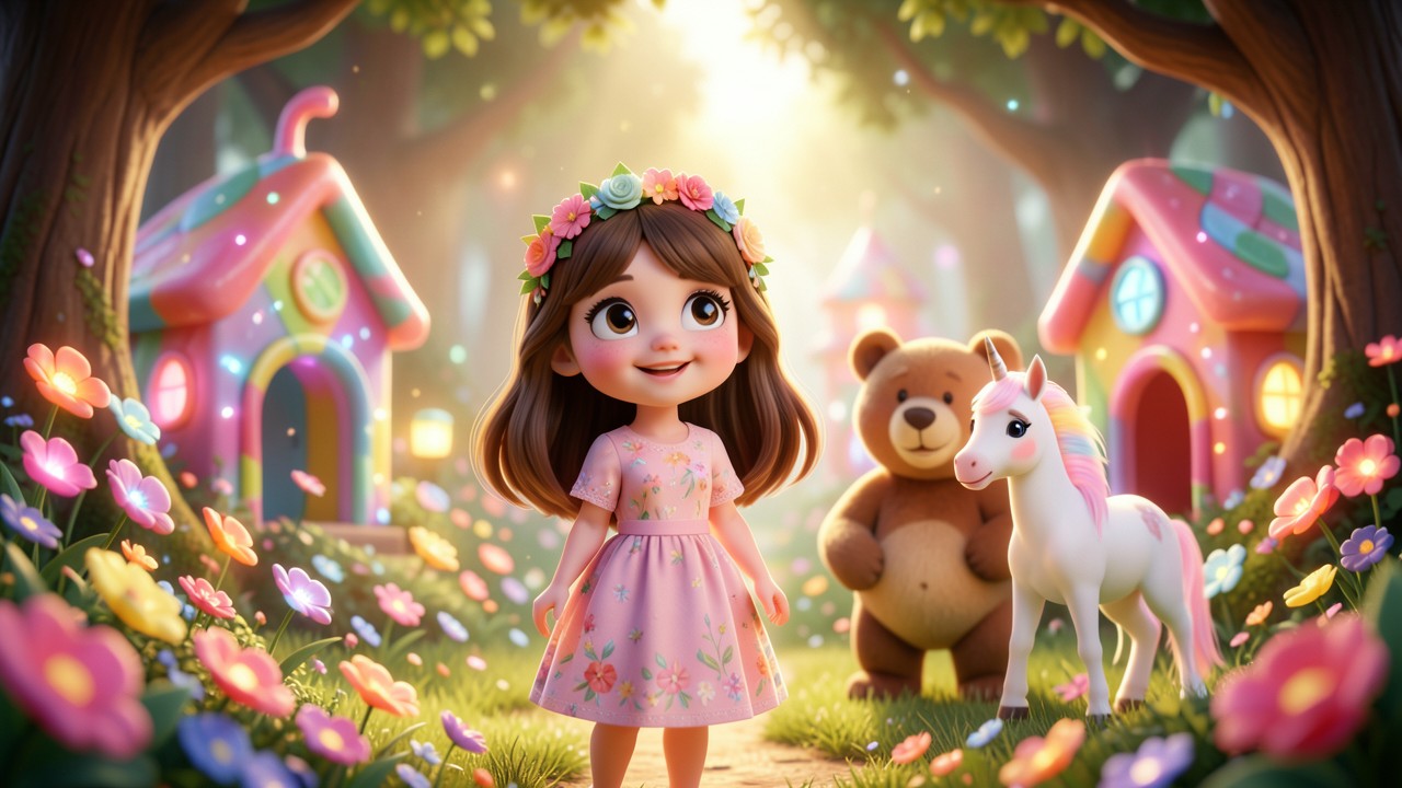 Favole per bambini di 6 anni: La Bambina e il Paese dei Sogni