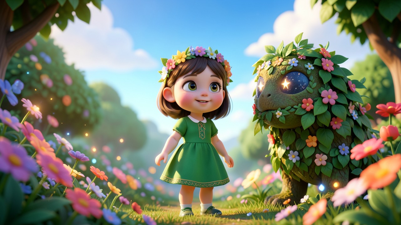 Pequenos Contos Infantis: A Menina e o Monstro das Flores