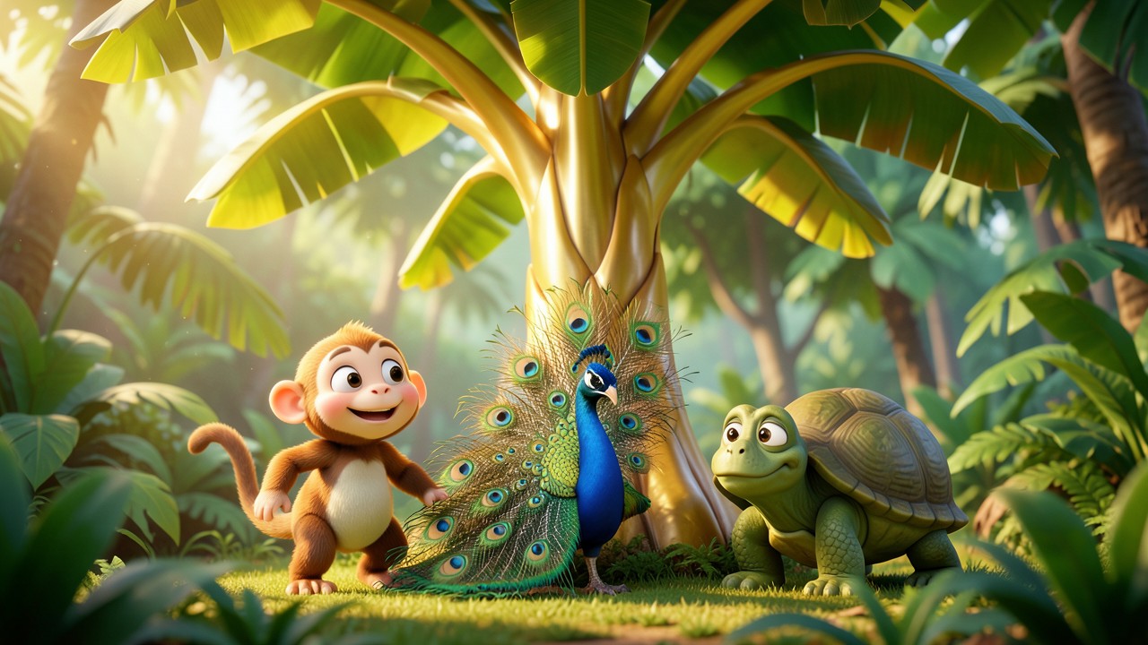 Funny Stories with Animals: The Great Banana Heist