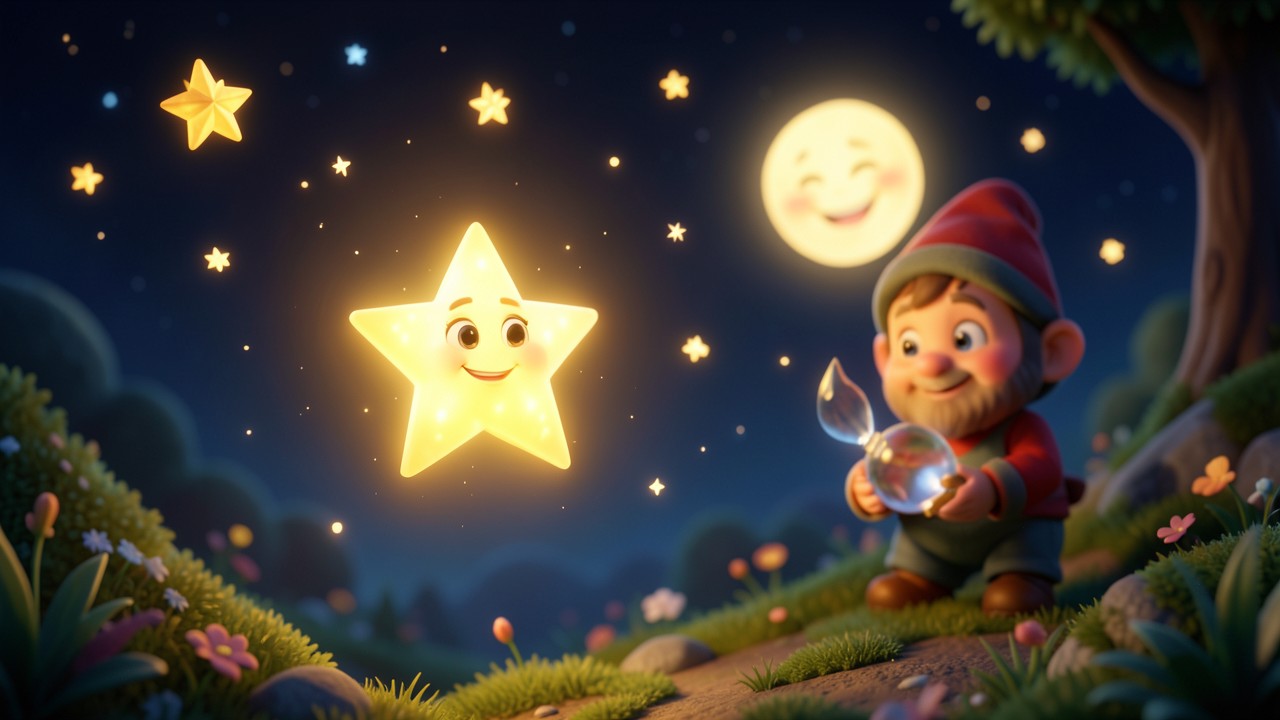 Sterntaler das Märchen: Der kleine Stern, der zum König wurde