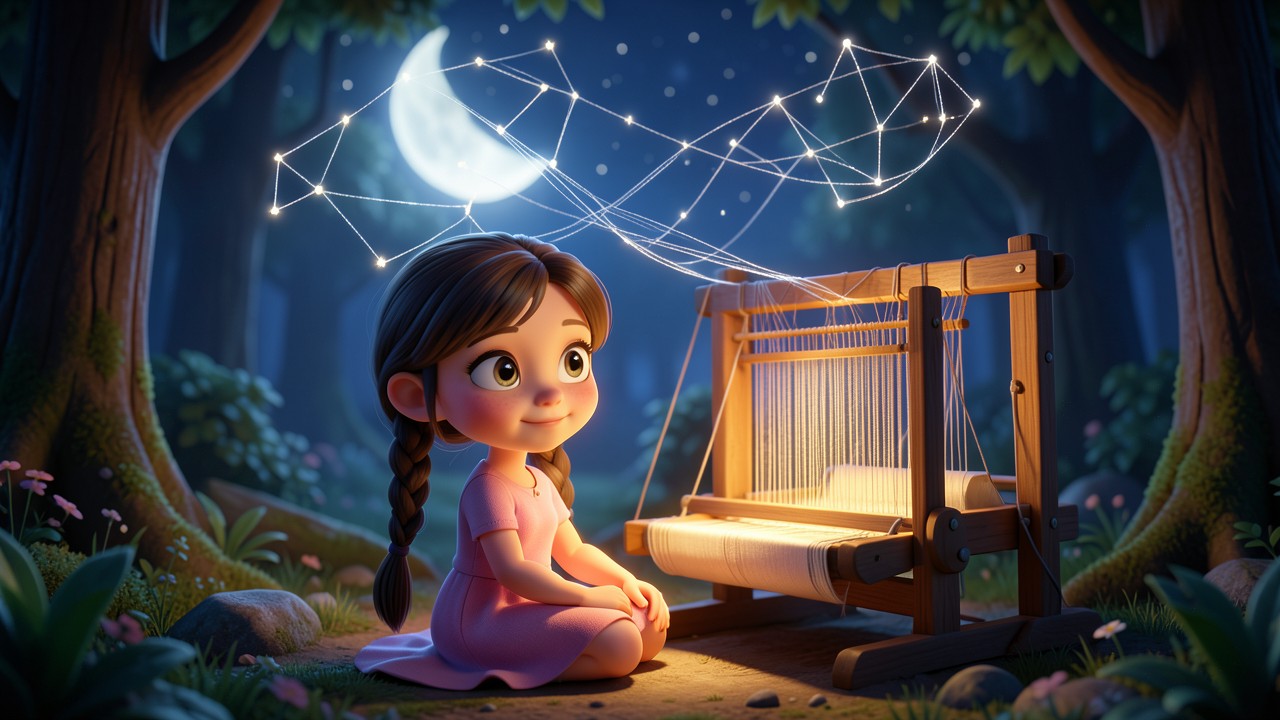 Folklore Stories: The Moonlight Weaver