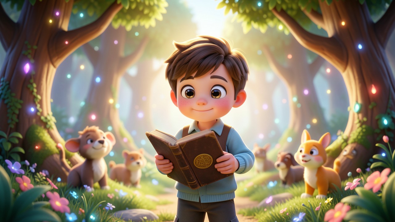 História Infantil Leitura e o Segredo da Floresta Encantada