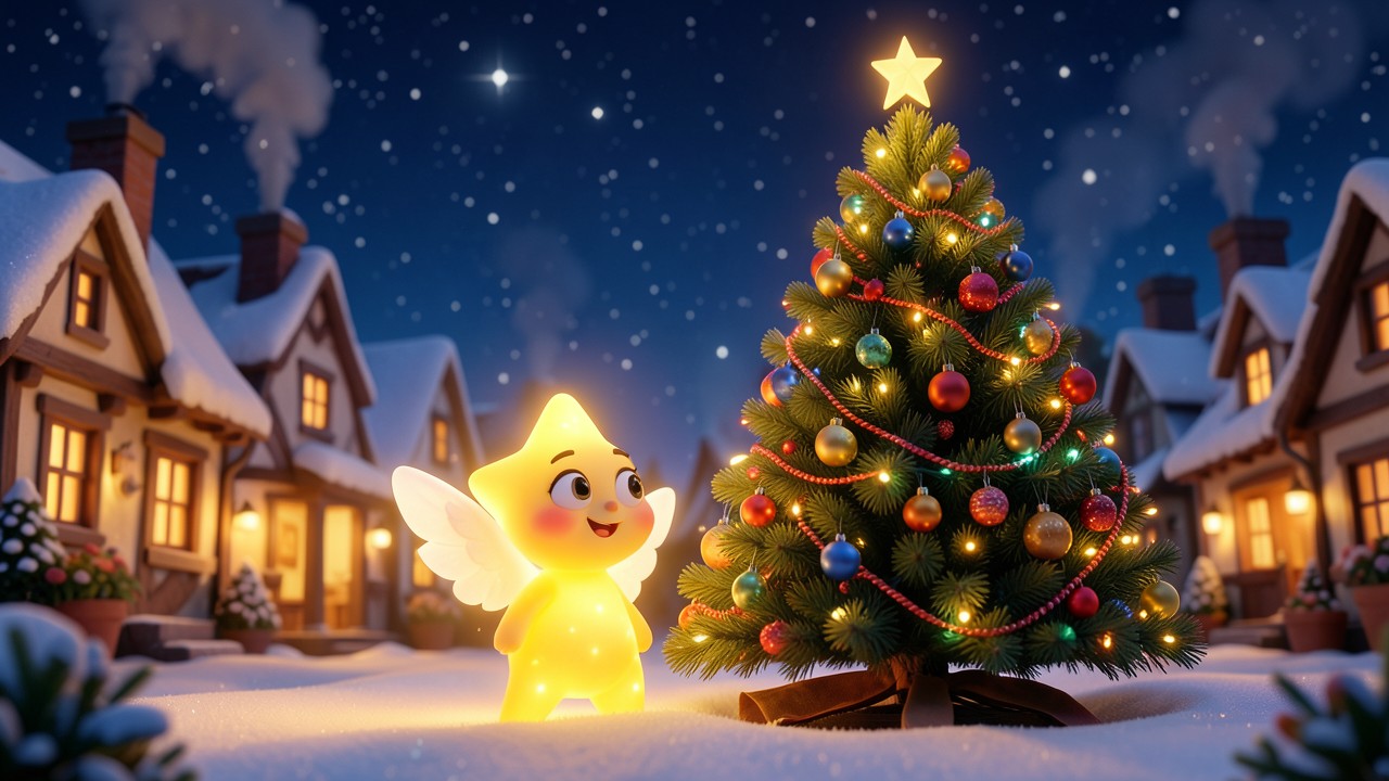 Favole della buonanotte natale: La stella che sognava il Natale