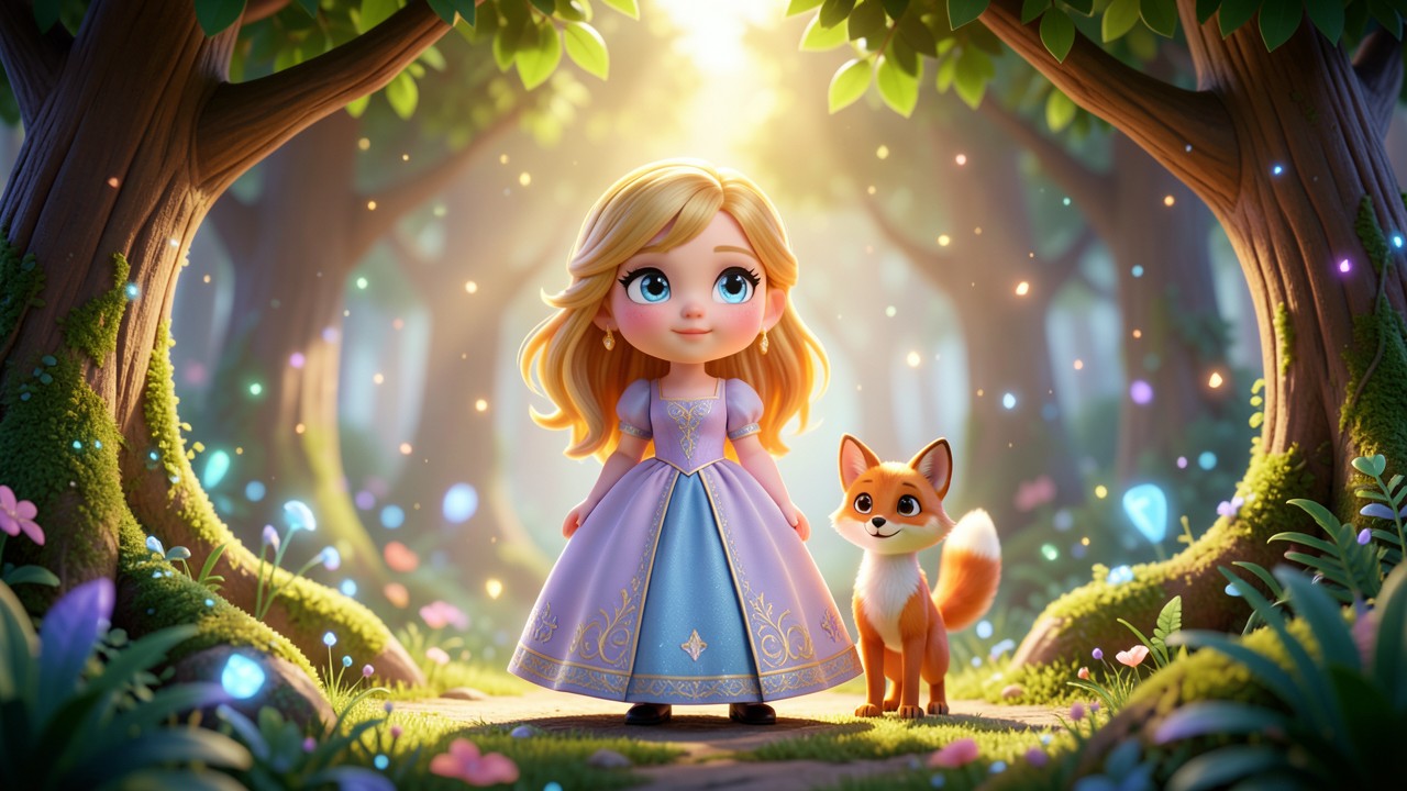 A Princess Story in the Forest of Whispers (princess story)