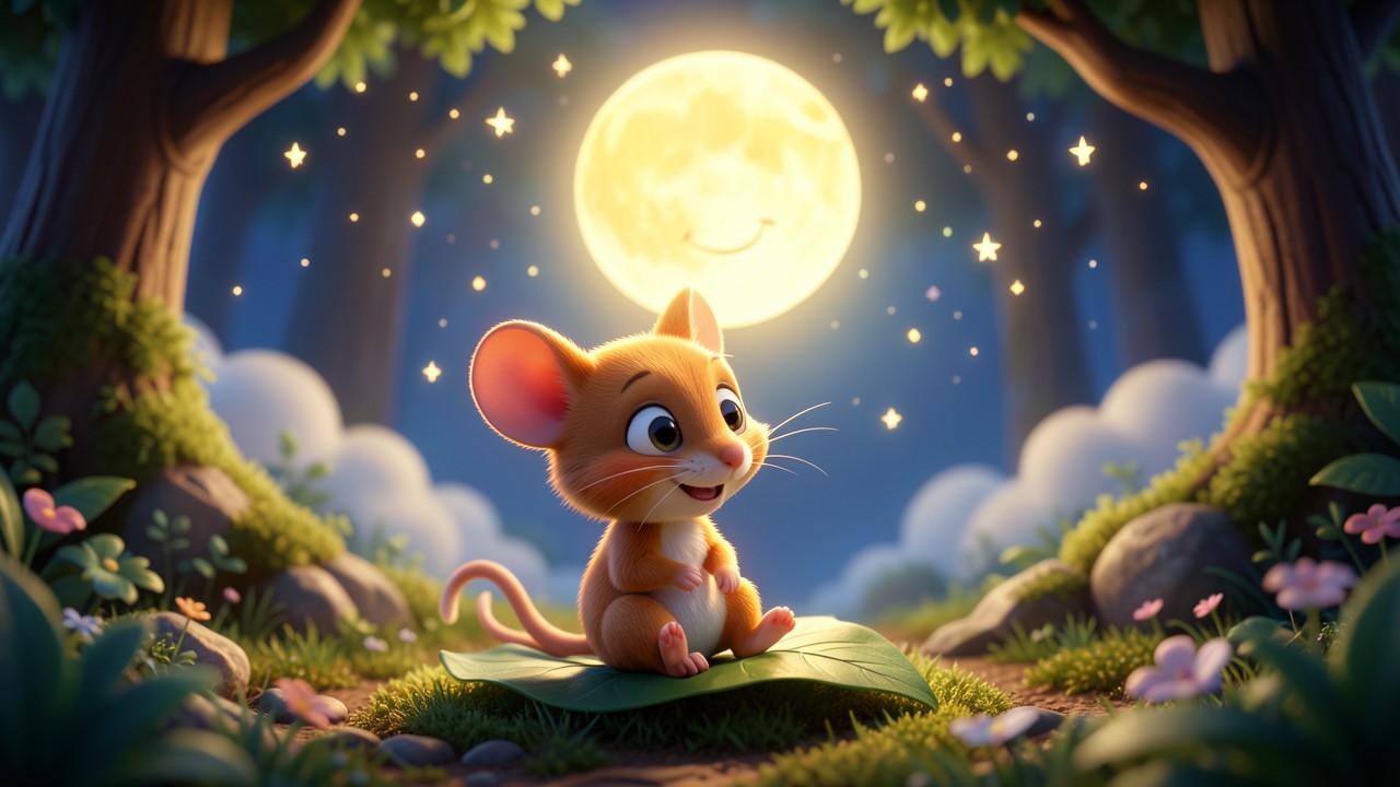 Contes Andersen: La Petite Lune qui Pleurait