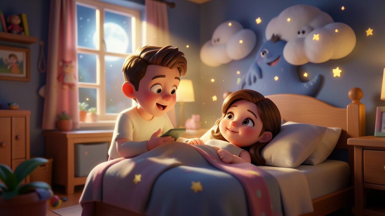 Bedtime Stories for Wife: The Moonlight Lullaby