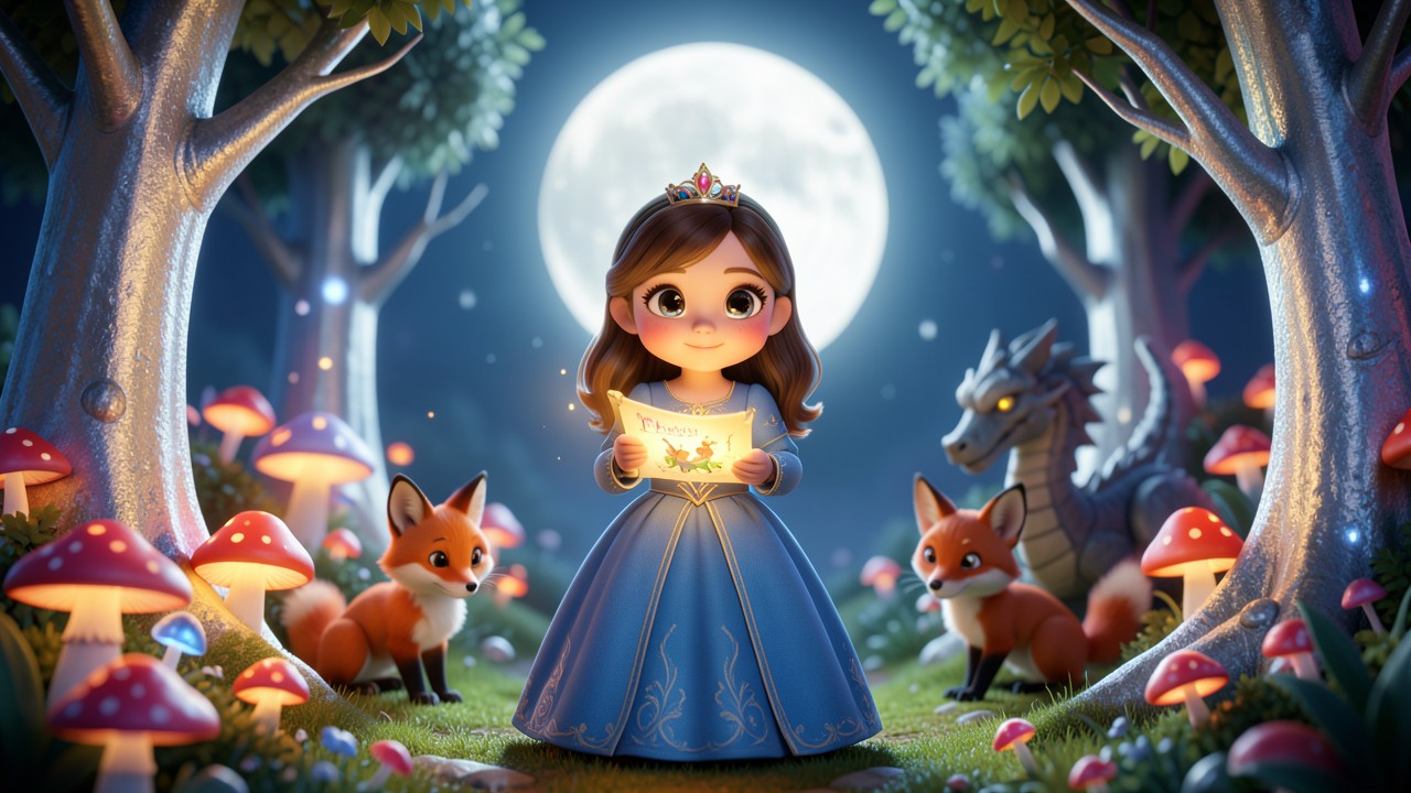 Princess Bed Time Stories: The Moonlight Lullaby