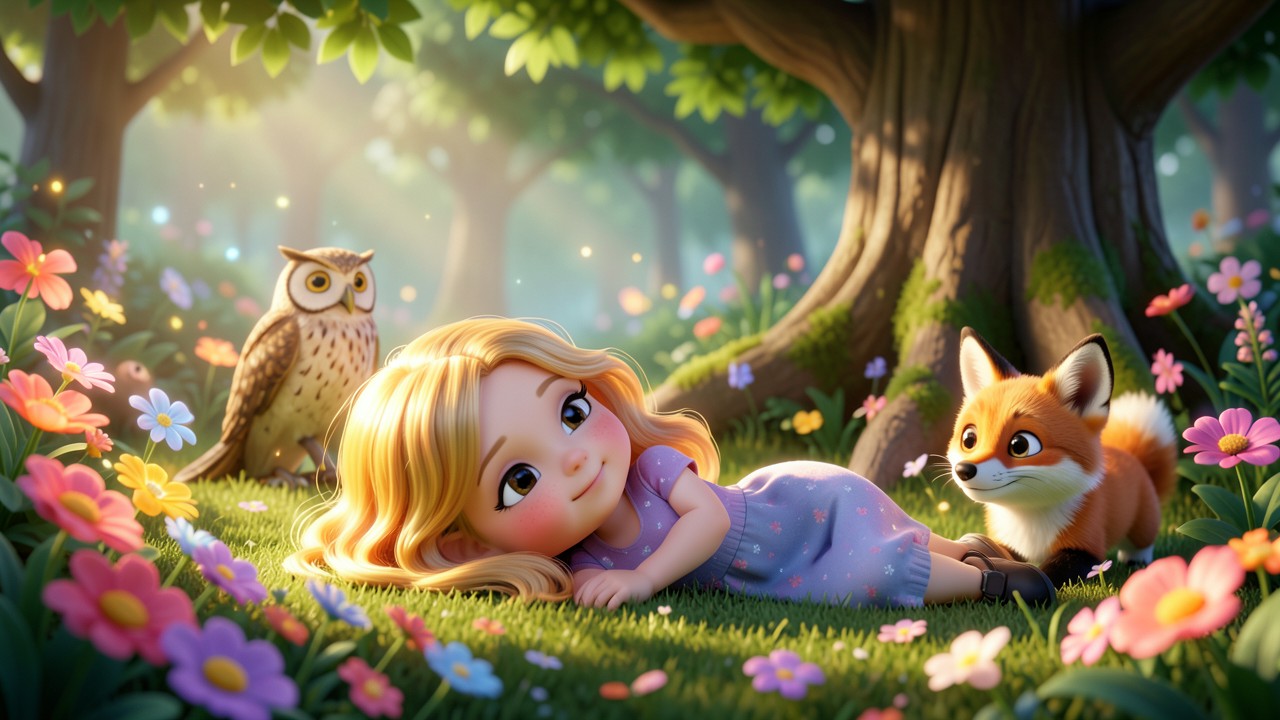 The Story of the Sleeping Beauty and the Whispering Woods
