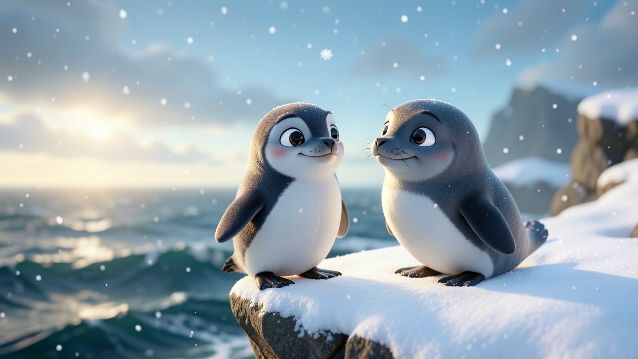 História Curta do Pinguim Perdido