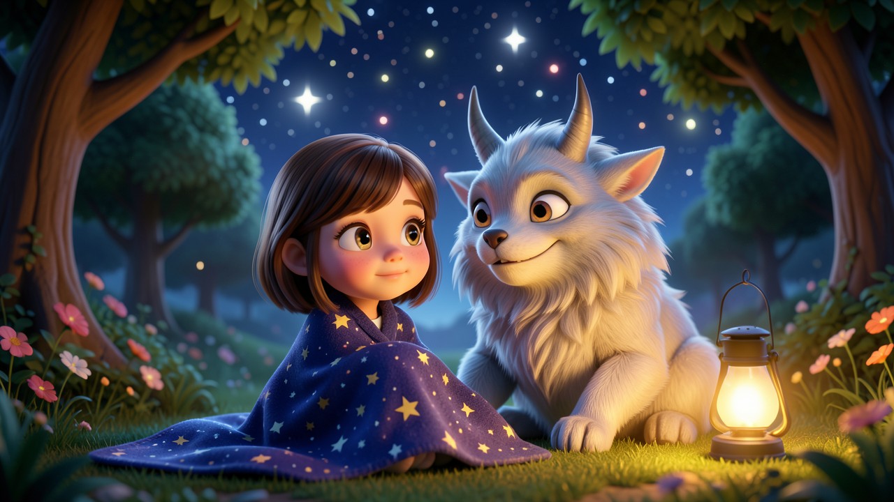 Um Conto Popular Pequeno Sobre a Criança e o Monstro das Estrelas