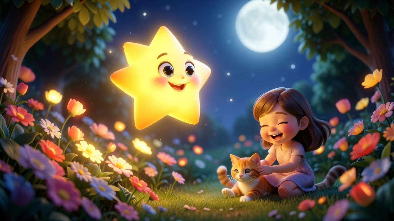 Geschichten zum Vorlesen: Der kleine Stern und das leise Lachen