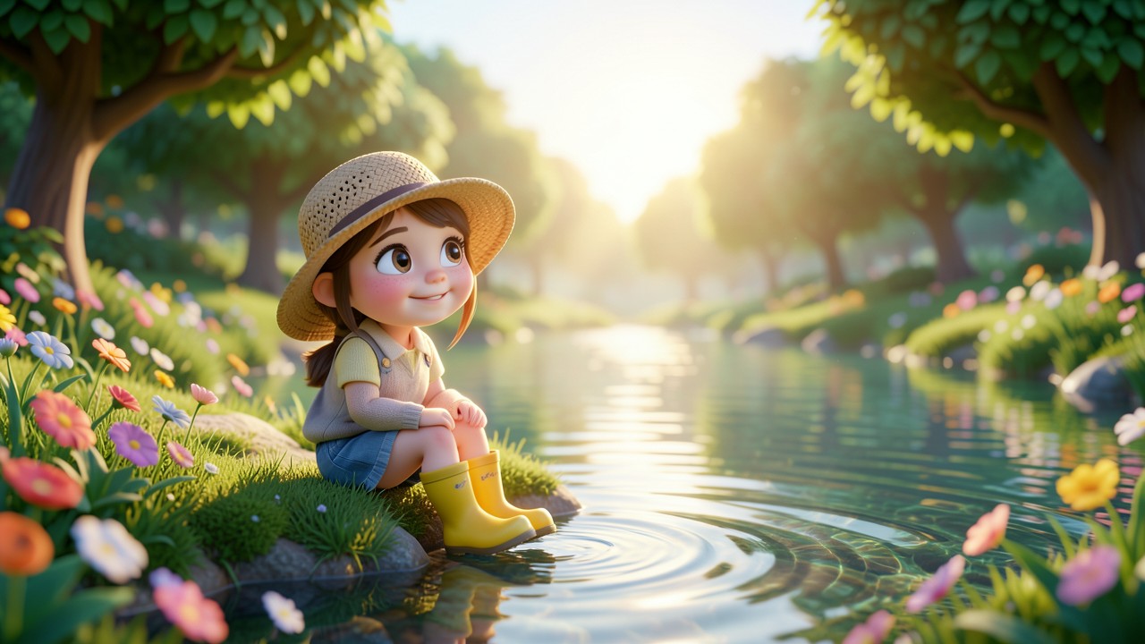 Historinha Infantil Sobre a Água e o Rio Cansado
