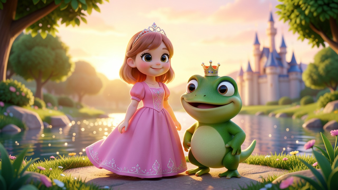 The Princess and the Frog Bedtime Story